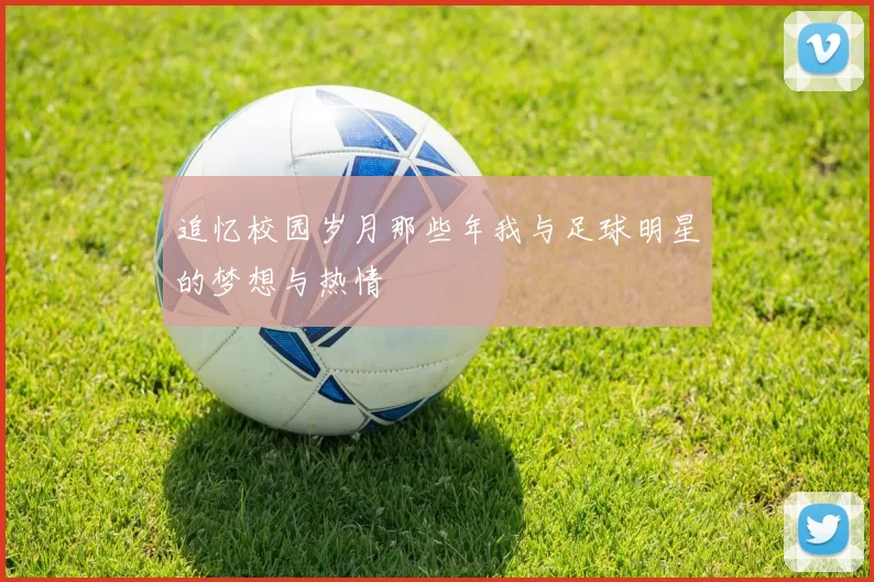 追忆校园岁月那些年我与足球明星的梦想与热情