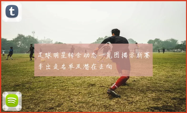 足球明星转会动态一览图揭示新赛季出走名单及潜在去向
