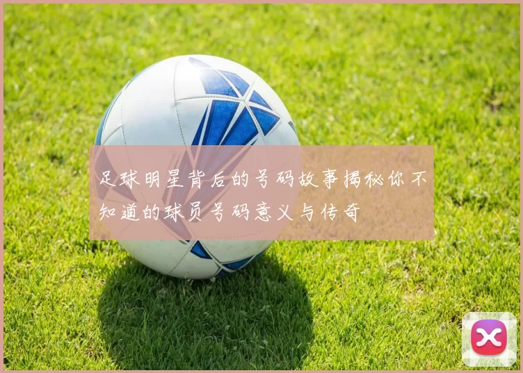 足球明星背后的号码故事揭秘你不知道的球员号码意义与传奇